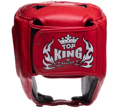 Шолом боксерський відкритий шкіряний TOP KING Super S-XL кольори в асортименті