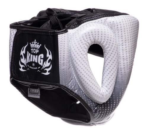 Шлем боксерский с полной защитой кожаный TOP KING Super Star S-XL цвета в ассортименте
