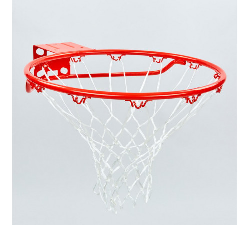 Кільце баскетбольне з сіткою для щита SPALDING STANDARD ø46см червоний