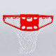Кільце баскетбольне з сіткою для щита SPALDING STANDARD ø46см червоний