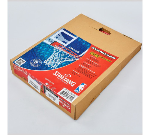Кільце баскетбольне з сіткою для щита SPALDING STANDARD ø46см червоний