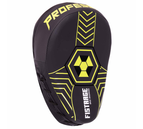 Лапа боксерська вигнута тренувальна FLEX FISTRAGE 24x18x6см 2штуки кольори в асортименті