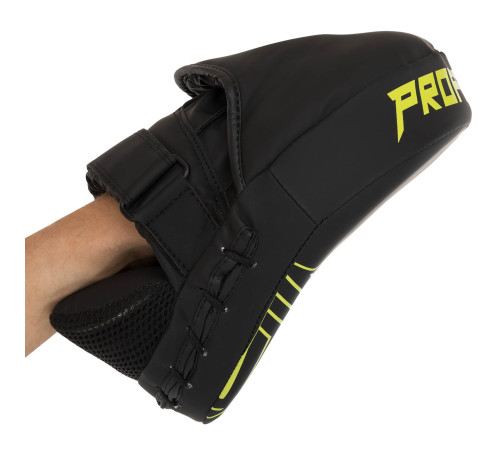 Лапа боксерська вигнута тренувальна FLEX FISTRAGE 24x18x6см 2штуки кольори в асортименті