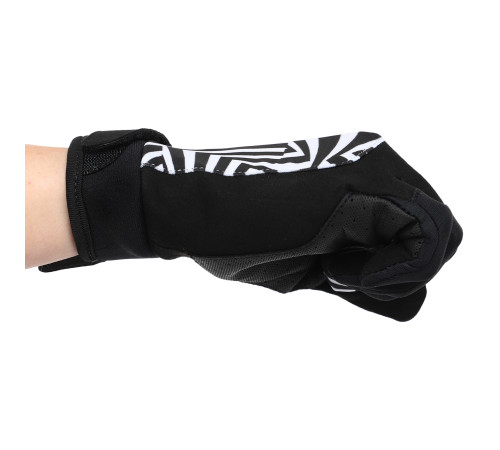 Перчатки спортивные TAPOUT XS-M черный-белый