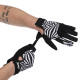 Перчатки спортивные TAPOUT XS-M черный-белый