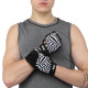 Перчатки спортивные TAPOUT XS-M черный-белый
