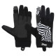 Перчатки спортивные TAPOUT XS-M черный-белый