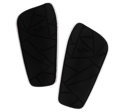 Щитки футбольные с держателем щитков в комплекте Joma LEG II M-L серый-коралловый
