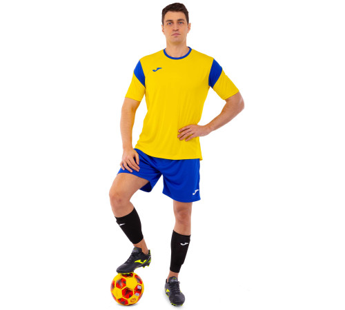 Щитки футбольные с держателем щитков в комплекте Joma LEG II M-L серый-коралловый