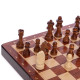 Шахматы настольная игра деревянные ZOOCEN размер 30x30 см