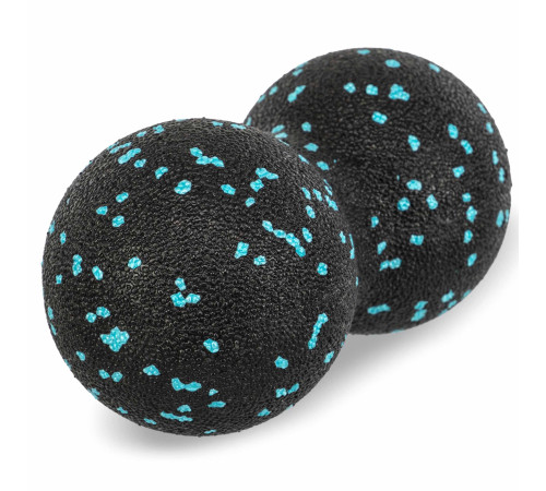 Мяч массажный двойной для МФР и самомассажа Duoball SP-Sport ø8см цвета в ассортименте