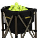 Кошик для тенісних м'ячів TENNIS BALL CART на 180 м'ячів AOPI чорний