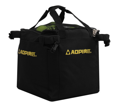 Кошик для тенісних м'ячів TENNIS BALL CART на 180 м'ячів AOPI чорний