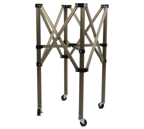 Кошик для тенісних м'ячів TENNIS BALL CART на 180 м'ячів AOPI чорний