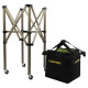 Кошик для тенісних м'ячів TENNIS BALL CART на 180 м'ячів AOPI чорний
