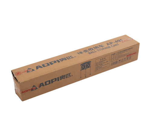 Кошик для тенісних м'ячів TENNIS BALL CART на 180 м'ячів AOPI чорний