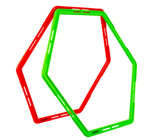 Сетка тренировочная Гексагональная для развития координации 1 штука Agility Grid AOPI 51х51см цвета в ассортименте