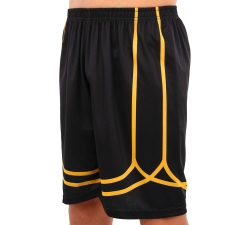 Форма баскетбольная детская NBA клуб San Francisco 30 S-2XL черный-желтый