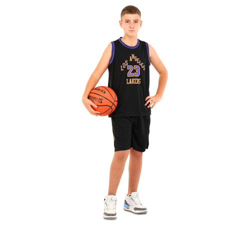Форма баскетбольна дитяча NBA клуб Los Angeles Lakers 23 S-2XL темно-синій