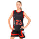 Форма баскетбольна дитяча NBA клуб Chicago Bulls 23 S-2XL чорний-червоний