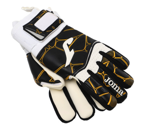 Рукавиці воротарські професійні Joma PRO розмір 7-12 чорний-золотий