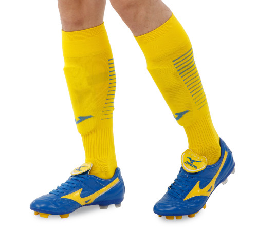 Щитки футбольні Joma ATTACK L жовто-червоний