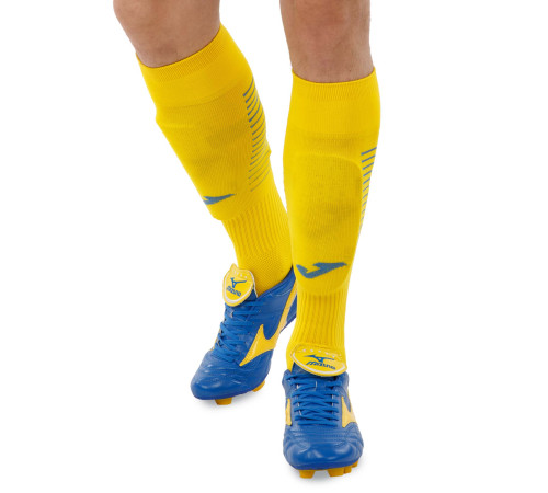 Щитки футбольні Joma ATTACK L жовто-червоний