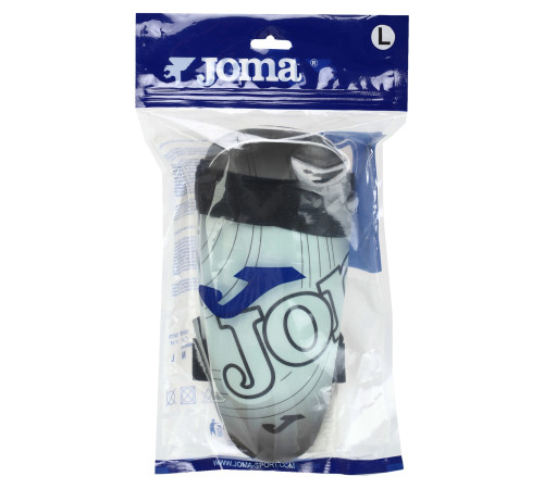 Щитки футбольні Joma DEFENSE L білий-чорний