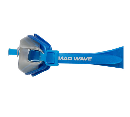 Окуляри для плавання дорослі дзеркальні лінзи MadWave PREDATOR MIRROR кольори в асортименті