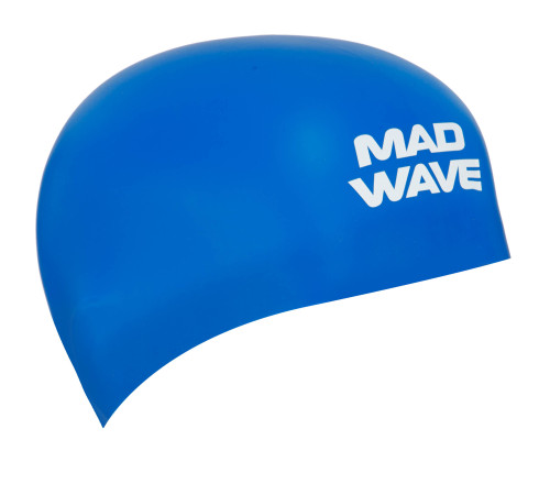 Шапочка для плавания силиконовая для взрослых MadWave D-CAP FINA Approved цвета в ассортименте