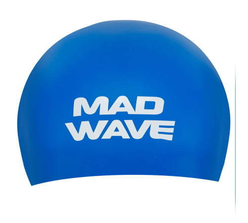 Шапочка для плавания силиконовая для взрослых MadWave D-CAP FINA Approved цвета в ассортименте