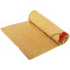 Килимок рушник для йоги нековзний BLOOM YOGA TOWEL BEGONIA коричневий
