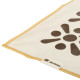 Килимок рушник для йоги нековзний BLOOM YOGA TOWEL BEGONIA коричневий