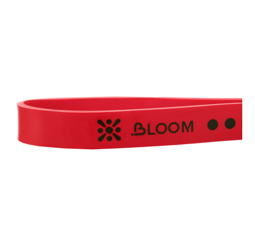 Гума петля для підтягувань та тренувань стрічка силова BLOOM SUPER BAND червоний