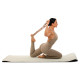 Ремень-стяжка для переноски коврика BLOOM YOGA MAT STRAP коричневый