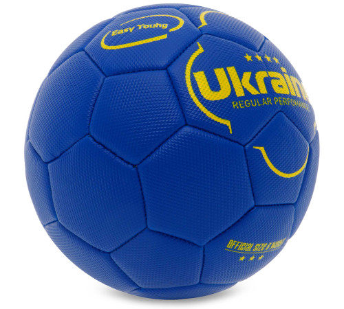 Мяч футбольный UKRAINE International Standart №3 PU цвета в ассортименте