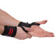 Бинти кистьові для жиму STRENGTH WRIST WRAPS Zelart 2штуки чорний-червоний