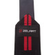 Бинти кистьові для жиму STRENGTH WRIST WRAPS Zelart 2штуки чорний-червоний