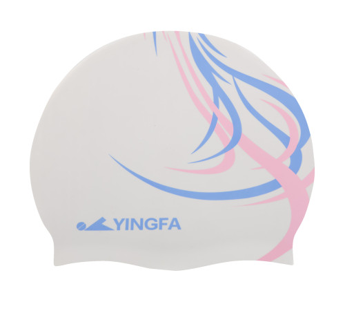 Шапочка для плавання силіконова для дорослих YINGFA кольори в асортименті