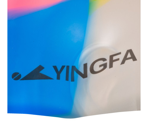 Шапочка для плавання силіконова для дорослих YINGFA CAMOUFLAGE кольори в асортименті