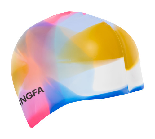 Шапочка для плавання силіконова для дорослих YINGFA CAMOUFLAGE кольори в асортименті