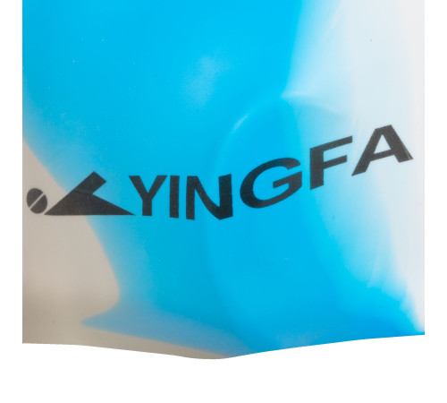 Шапочка для плавання силіконова для дорослих YINGFA CAMOUFLAGE кольори в асортименті