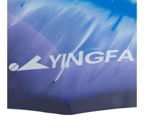 Шапочка для плавання силіконова для дорослих YINGFA CAMOUFLAGE кольори в асортименті