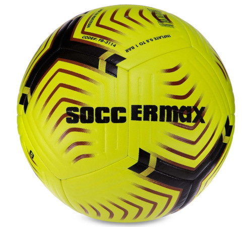 М'яч футбольний HYBRID SOCCERMAX FIFA №5 PU кольори в асортименті