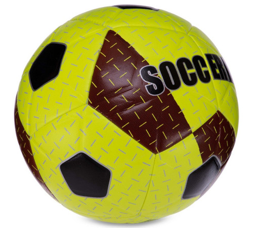 М'яч футбольний HYBRID SOCCERMAX FIFA №5 PU кольори в асортименті
