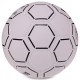 М'яч футбольний HYBRID BALLONSTAR №5 PU білий-чорний