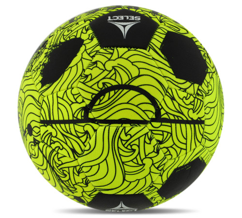 М'яч для вуличного футболу SELECT STREET SOCCER V24 №4,5 жовтий-чорний