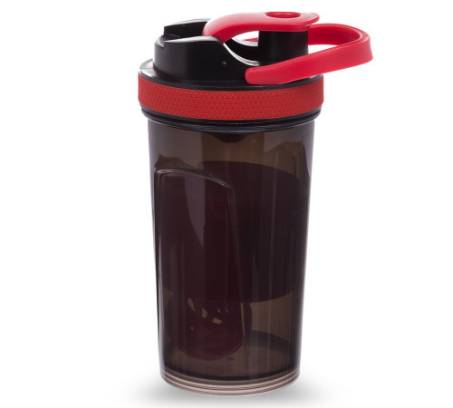 Шейкер для спортивного харчування з відсіком для протеїну TOP SHAKER BOTTLE SP-Sport 500+100мл кольори в асортименті