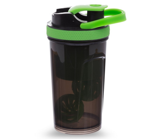 Шейкер для спортивного харчування з відсіком для протеїну TOP SHAKER BOTTLE SP-Sport 500+100мл кольори в асортименті