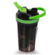 Шейкер для спортивного харчування з відсіком для протеїну TOP SHAKER BOTTLE SP-Sport 500+100мл кольори в асортименті